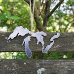 Great Lakes Rustic Steel Ornament