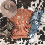 "Meet me at the Pumpkin Patch" Long Sleeve Tee