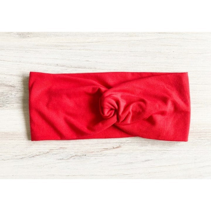 Red Twist Headband for Baby