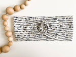 Charcoal Dash Twist Headband for Kids