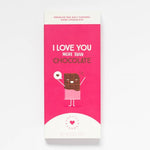 I Love You More Than Chocolate Card