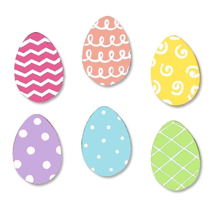 Easter Egg magnets (Set of 6)