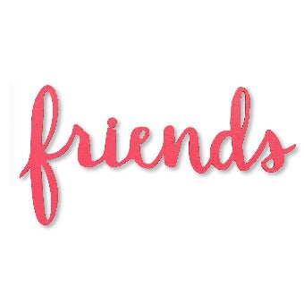 Friends Script Magnet