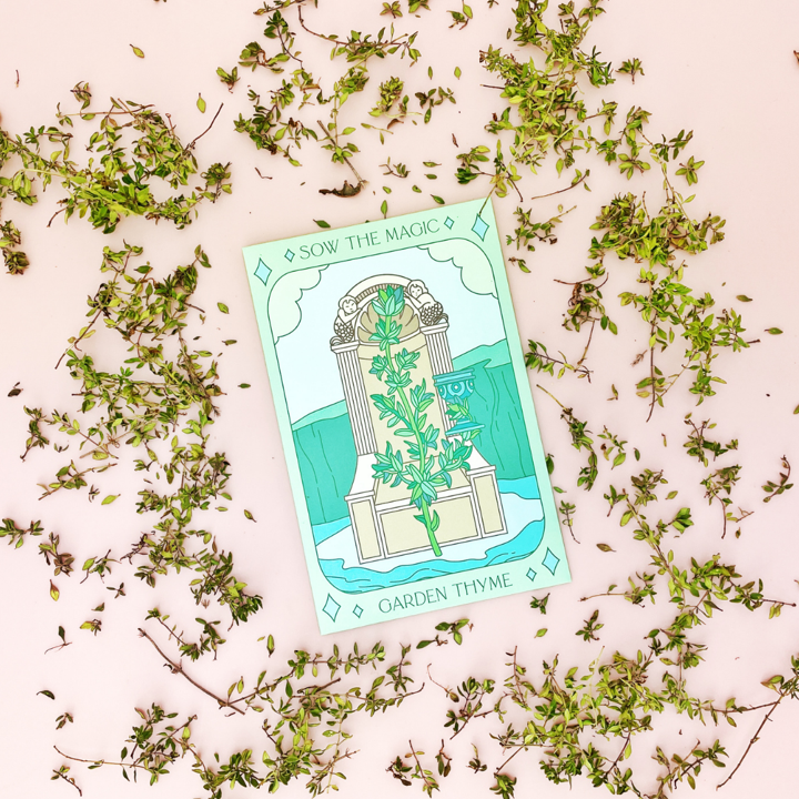 Garden Thyme Seed Packet
