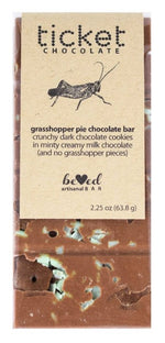 Artisan Chocolate Bar - Grasshopper Pie