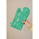 Winter Trees Oven Mitt