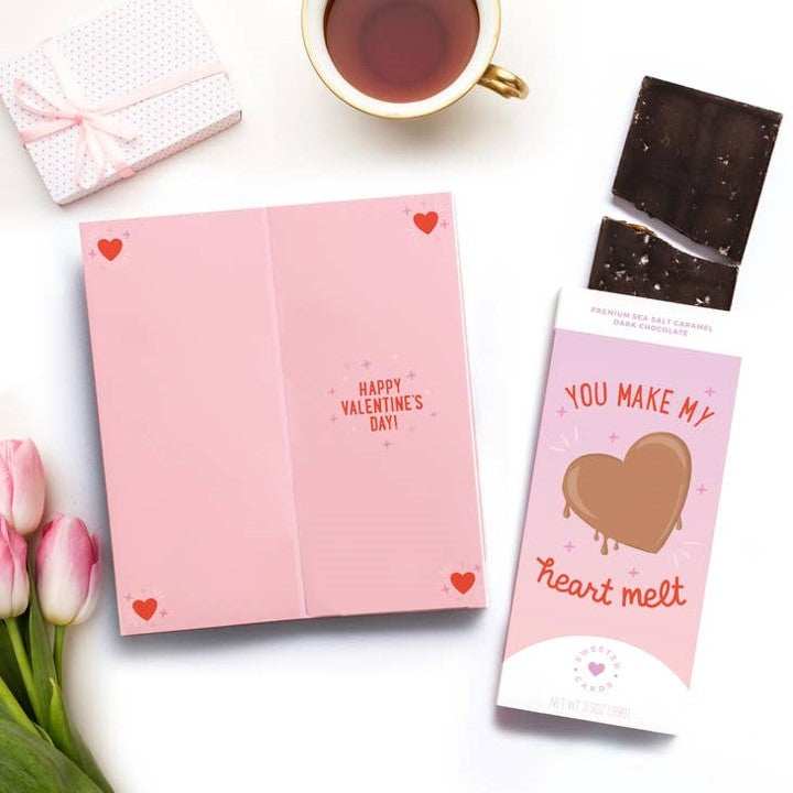 Make My Heart Melt Chocolate Card