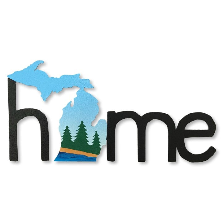 Michigan Home Shoreline Magnet