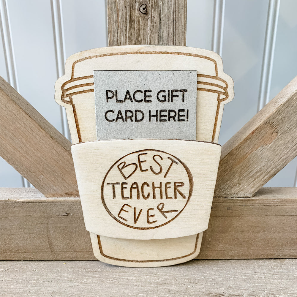 
                  
                    Coffee Cup- Gift Card Holder
                  
                