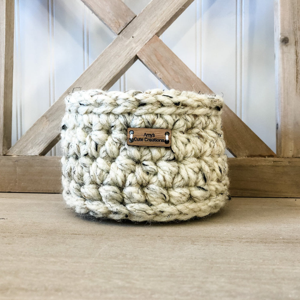 
                  
                    Crochet Basket - Oatmeal
                  
                