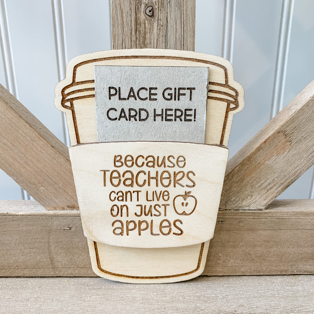 
                  
                    Coffee Cup- Gift Card Holder
                  
                