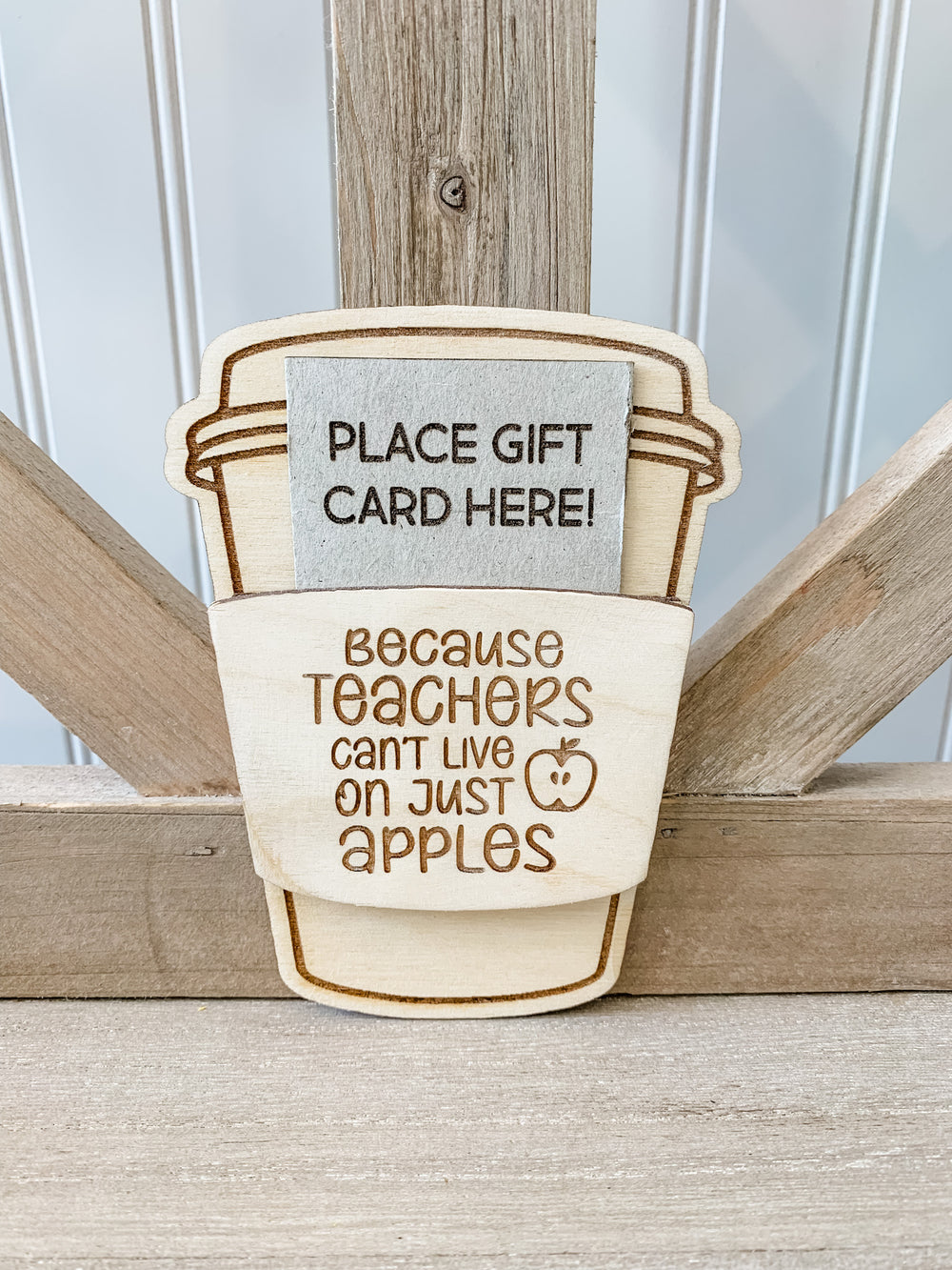Coffee Cup- Gift Card Holder