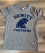 DeWitt Panther~ Youth T-Shirt - Heather