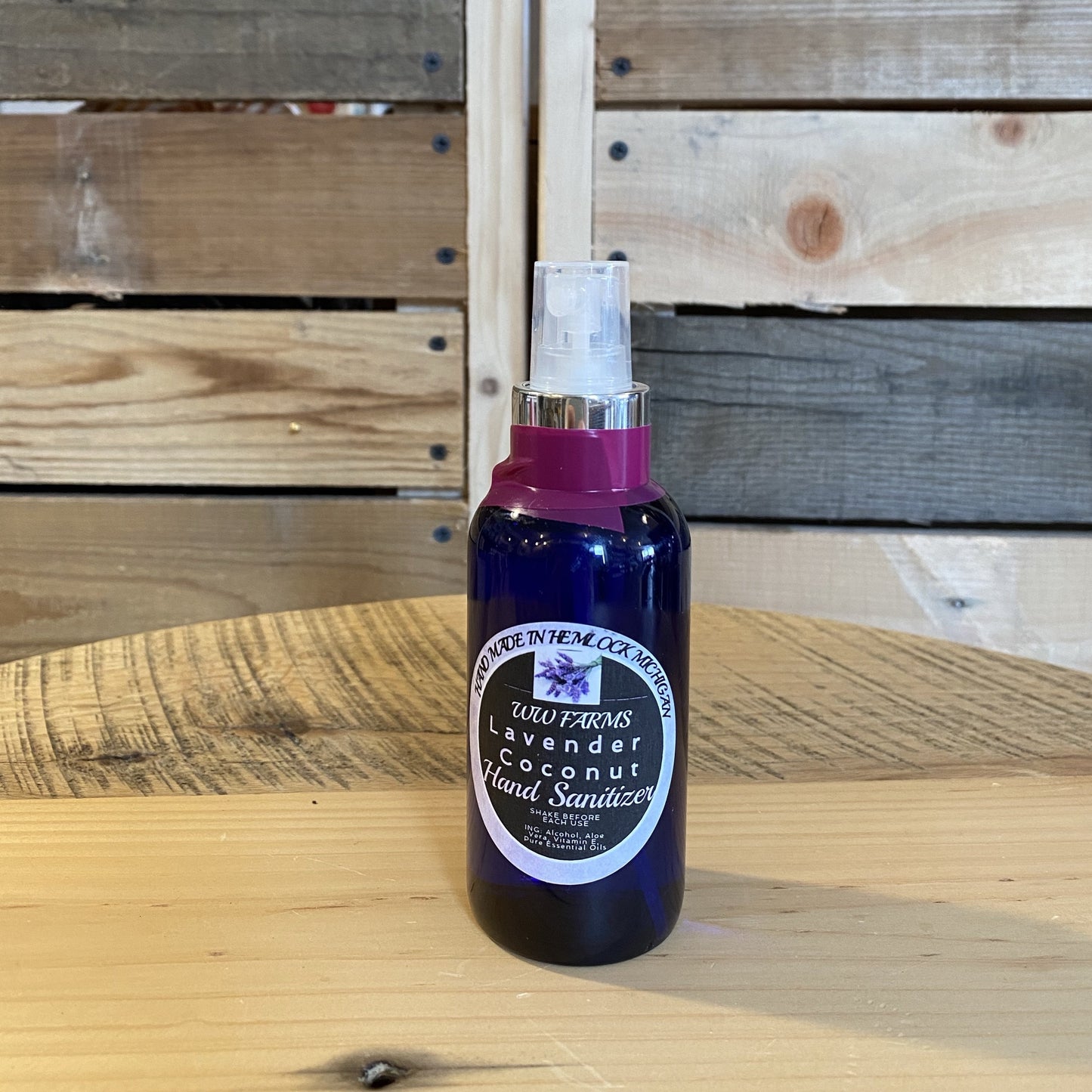 
                  
                    Lavender Hand Sanitizer- 80% alcohol ( Multiple Scents)
                  
                