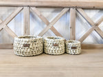 Crochet Basket - Oatmeal