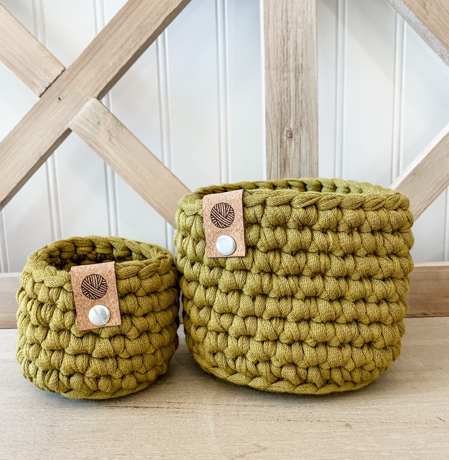 
                  
                    Olive Mini Boho Crochet Basket
                  
                