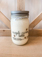 Willow Creek Maple Cream Latte Candle