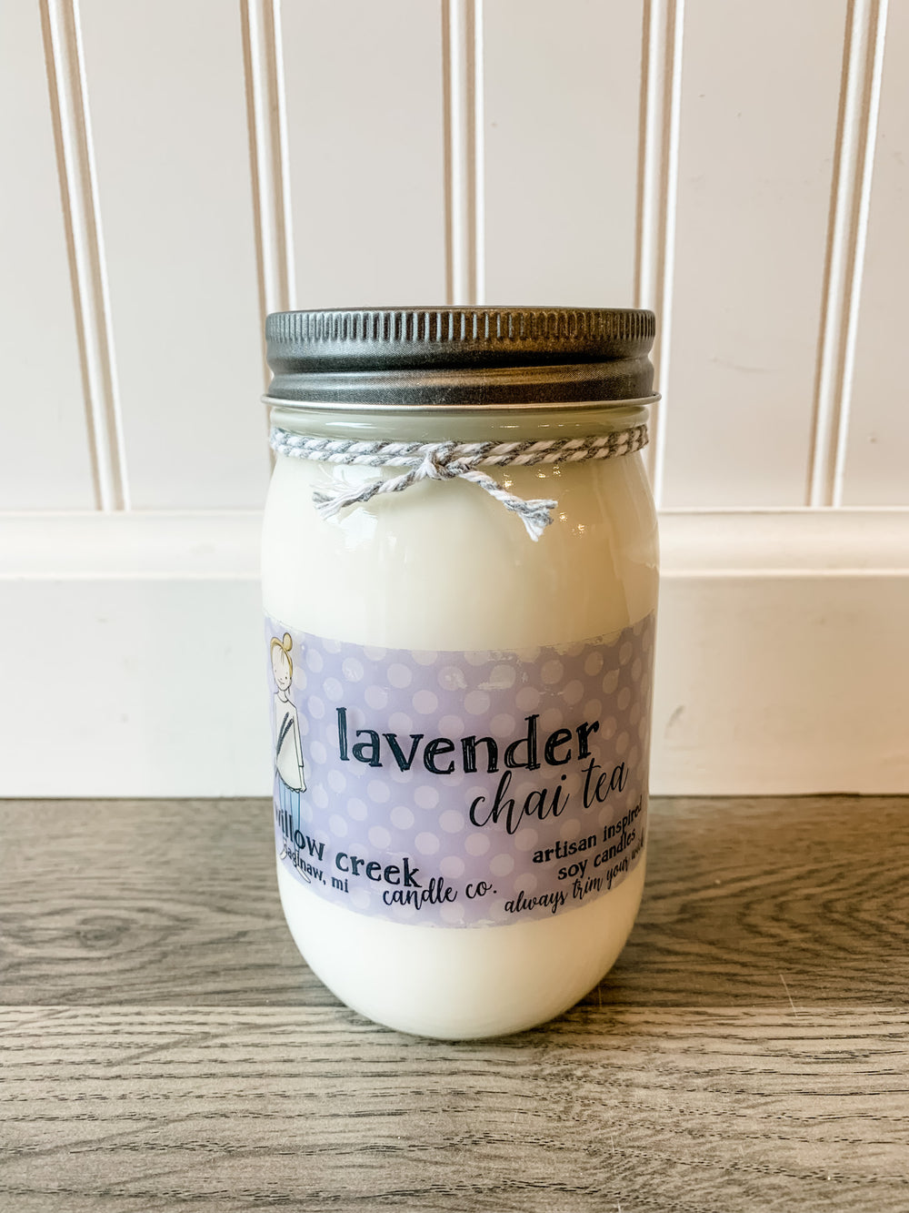 Lavender Chai Tea / Soy Candle