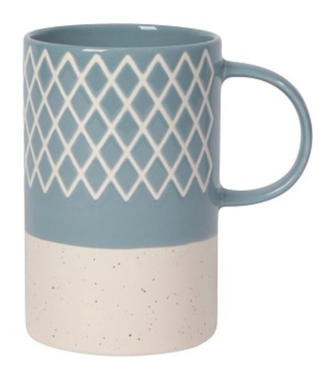 Slate Blue Stoneware Mug