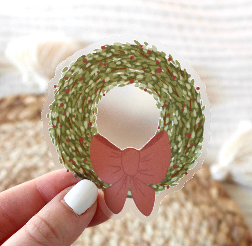 Christmas Wreath Sticker