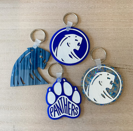DeWitt Acrylic Keychain