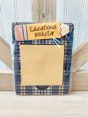 
                  
                    Teacher Post-It Note Holder
                  
                