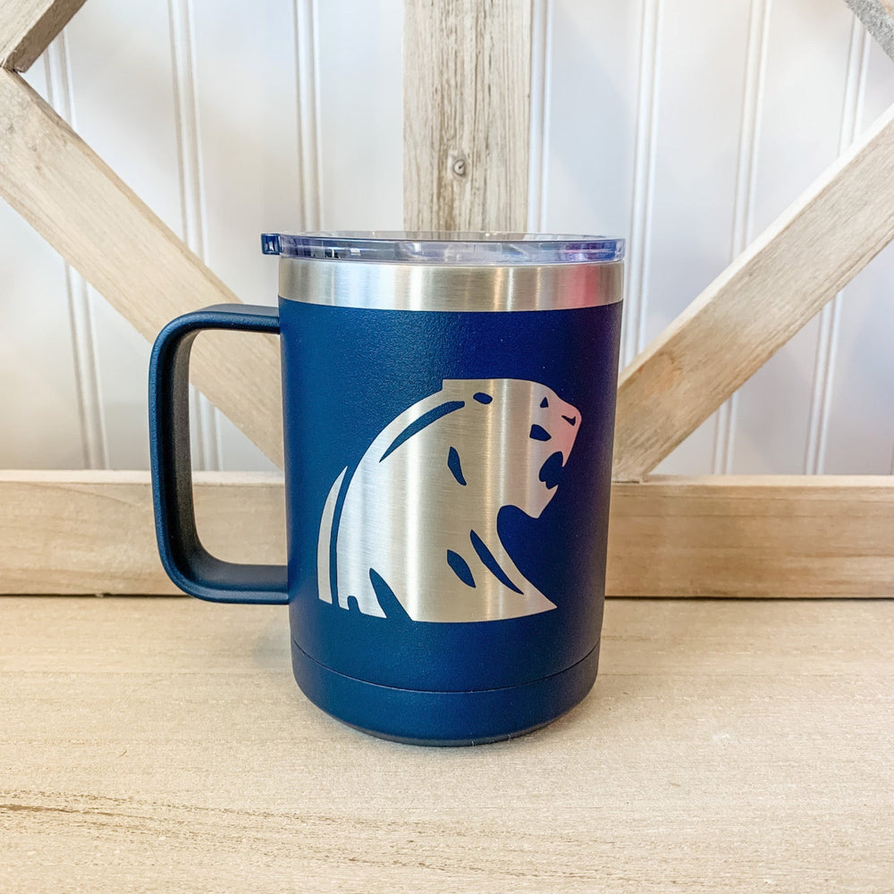Panther Engraved Coffee Mug