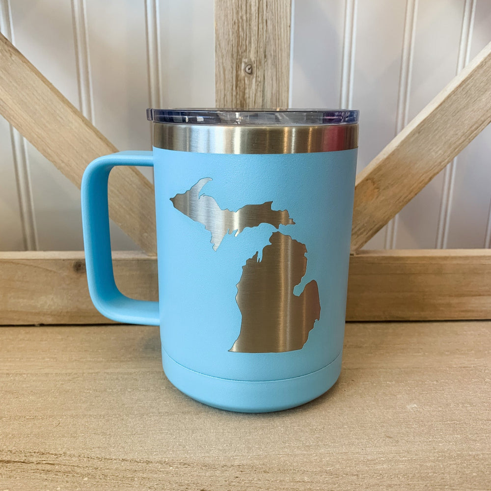 Michigan Engraved Coffee Mug
