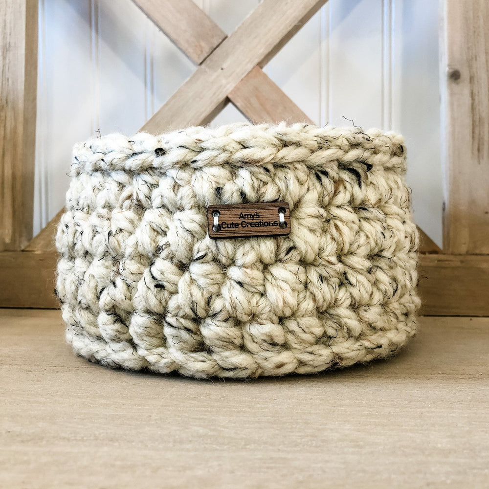 
                  
                    Crochet Basket - Oatmeal
                  
                