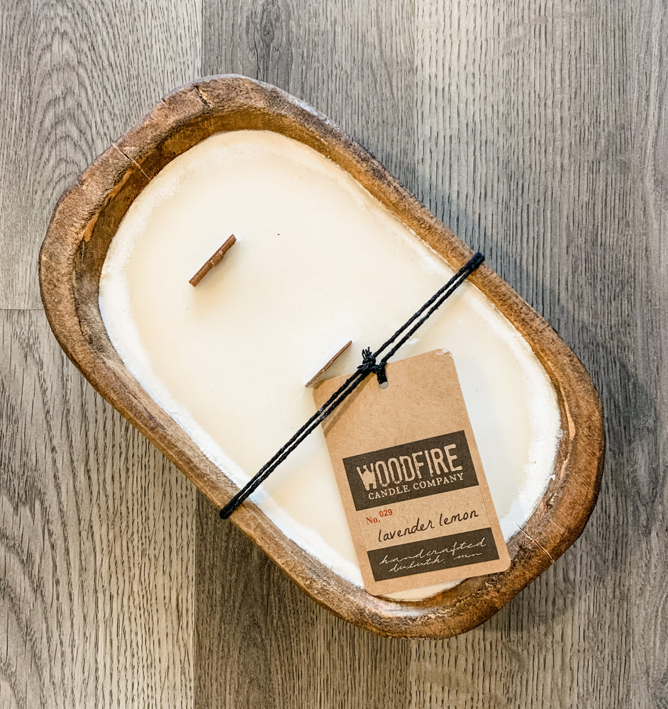 Lavender Lemon Dough Bowl Candle