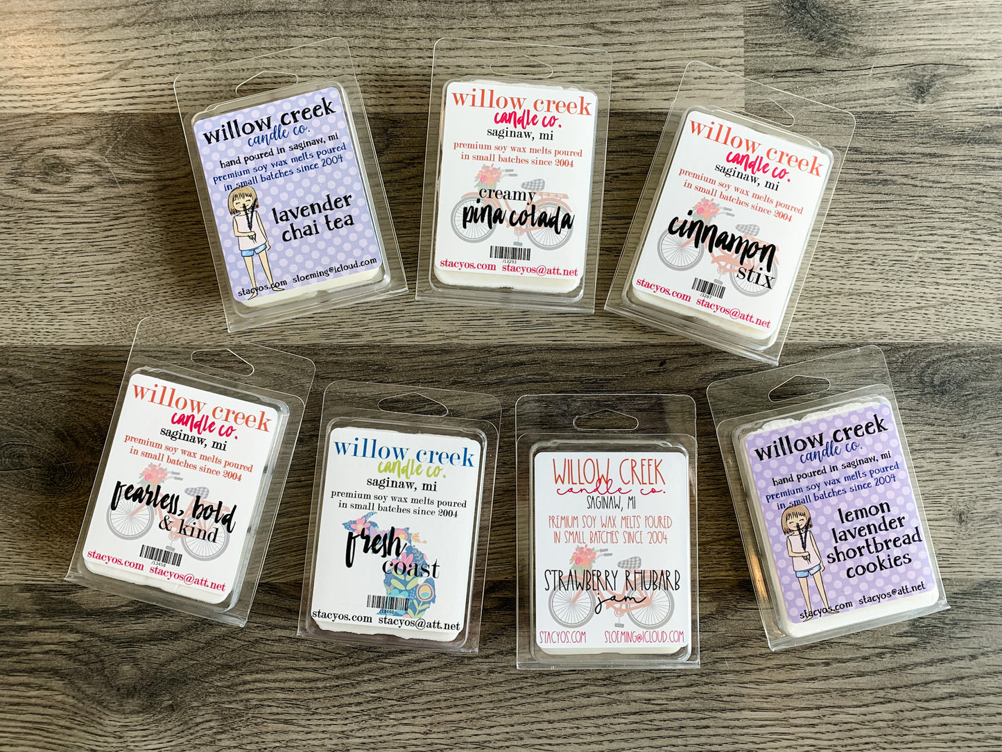 Strawberry Rhubarb Jam / Soy Wax Melt