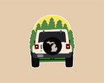 Jeep Michigan Sticker