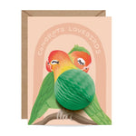 Lovebirds Pop-up Card