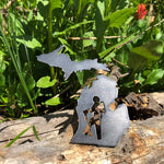 Michigan State Hiker Ornament
