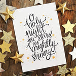 O Holy Night 8x10 Artwork Piece