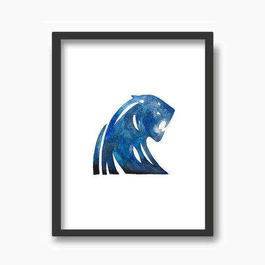 DeWitt Panther Watercolor