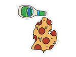Pizza & Ranch Michigan Sticker