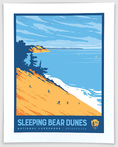 Sleeping Bear Dunes Art Piece